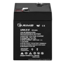 Maintenance-free VRLA Battery for Emergency Light 6V4.5ah